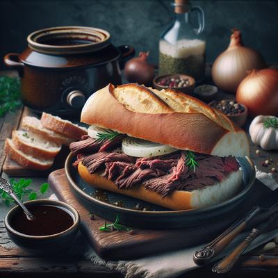 Image of Crock Pot French Dip