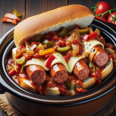 Image of Crock Pot Italian Sausage Hoagies