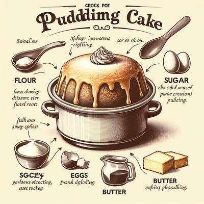 Image of Crock Pot Pudding Cake