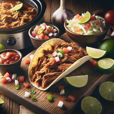 Image of Crock Pot Pulled Pork Tacos and Then Some
