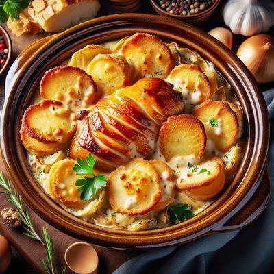 Image of Crock Pot Scalloped Chicken