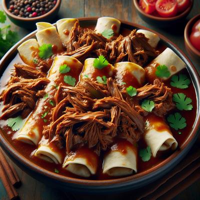 Image of Crock Pot Shredded Beef for Chimichangas