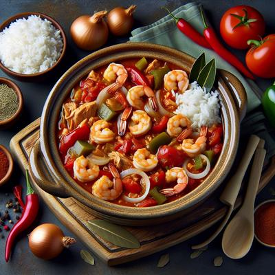 Image of Crock Pot Turkey Shrimp Creole