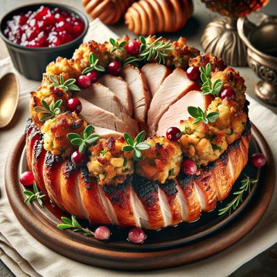 Image of Crown Roast of Pork and Stuffing