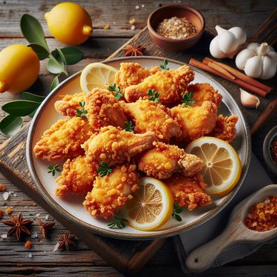 Image of Crunch Coated Lemon Chicken