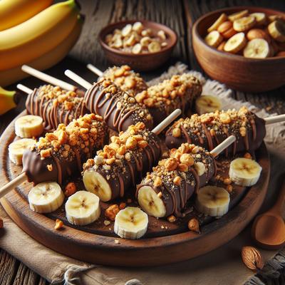 Image of Crunchy Banana Pops