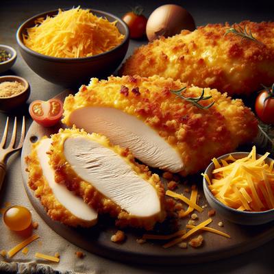 Image of Crunchy Cheddar Chicken Breasts