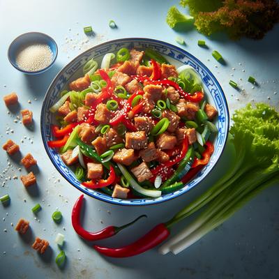 Image of Crunchy Chinese Pork Salad