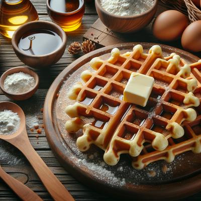 Image of Crunchy Delicious Waffles
