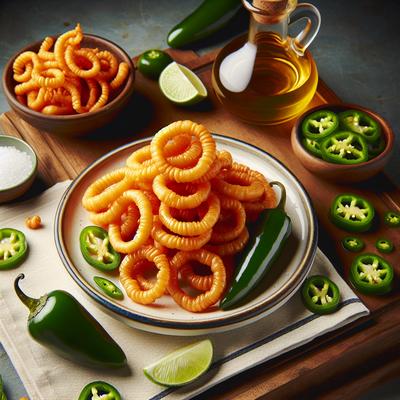 Image of Crunchy Pickled Jalapeno Rings Made with Pickling Lime