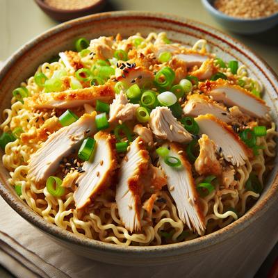 Image of Crunchy Ramen Chicken Salad
