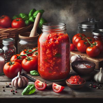 Image of Crushed Tomatoes Canning
