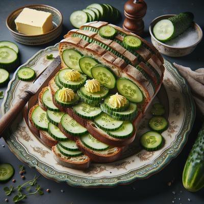 Image of Cucumber Party Bread