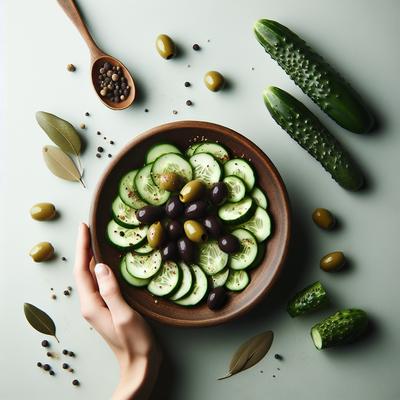 Image of Cucumbers with Olives
