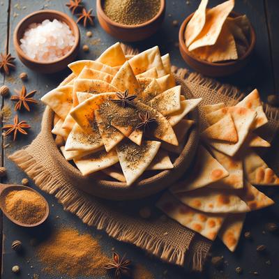 Image of Cumin Dusted Pita Chips