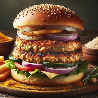 Image of Cumin Turkey Burgers