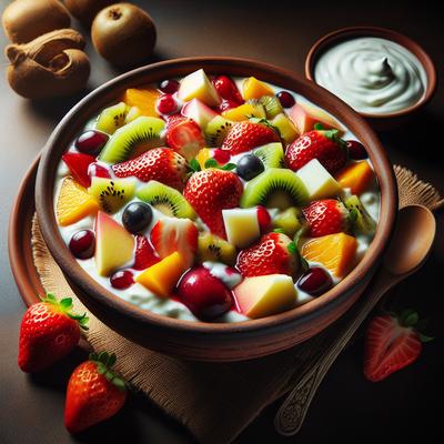 Image of Curd and Fruit