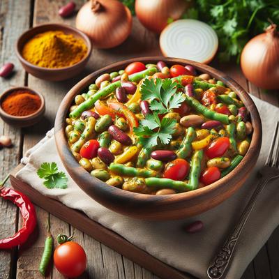 Image of Curried Bean Salad