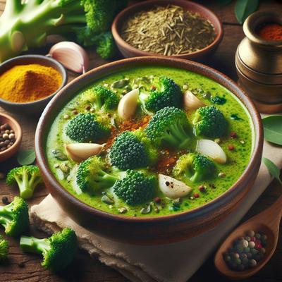 Image of Curried Broccoli Soup