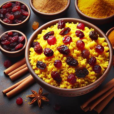 Image of Curried Couscous with Dried Cranberries