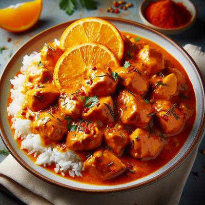 Image of Curried Orange Chicken