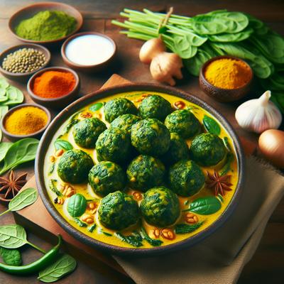 Image of Curried Spinach Balls