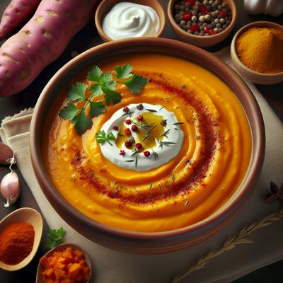 Image of Curried Sweet Potato Bisque