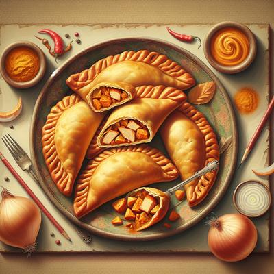 Image of Curried Turkey Turnovers