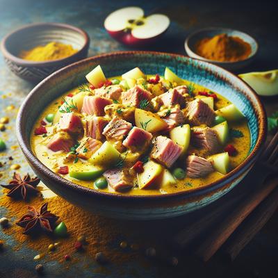 Image of Curry Apple Tuna Salad