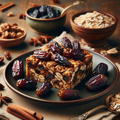 Image of Date and Muesli Slice