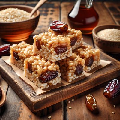 Image of Date Rice Krispies Bars