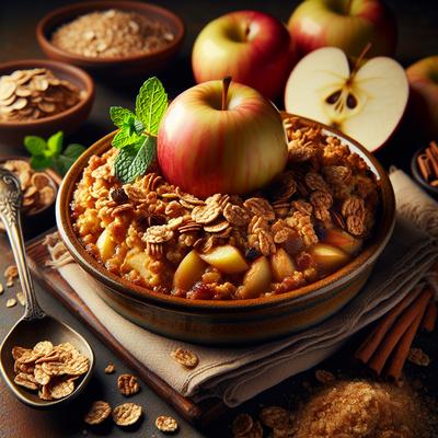Image of Decadent Apple Bran Crisp