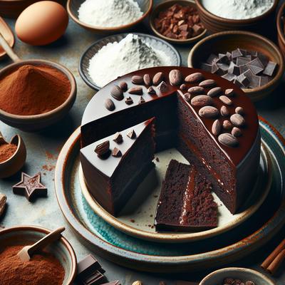 Image of Deep Chocolate Vegan Cake
