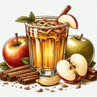 Image of Dees Apple Pie Mocktail