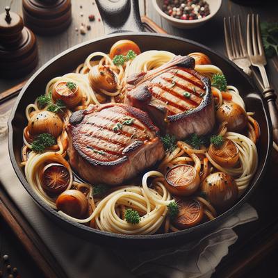 Defrost Chops in the Morning Want Spaghetti in the Evening a Culinary Compromise