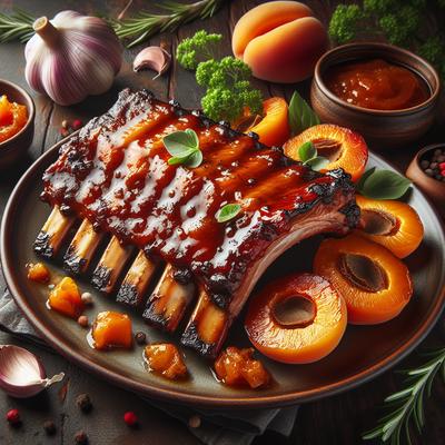 Image of Delectable Apricot Ribs