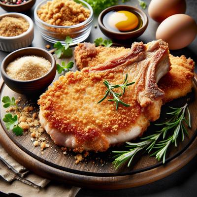 Image of Delicious Breaded Pork Chops