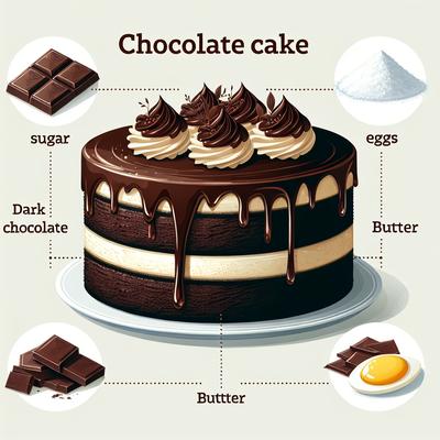 Image of Delicious Chocolate Cake