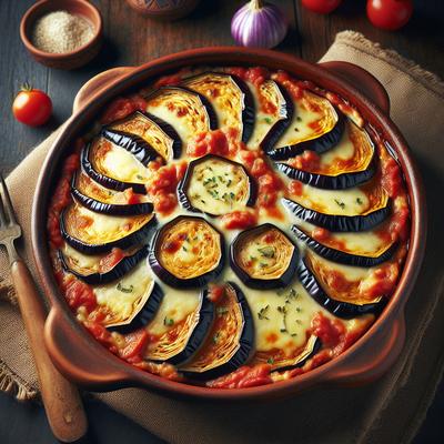 Image of Delightful Eggplant Aubergine Bake