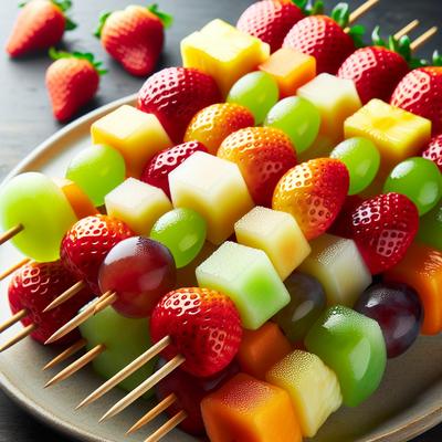 Image of Dessert Fruit Skewers