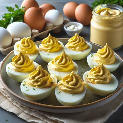 Image of Deviled Eggs with Tahini