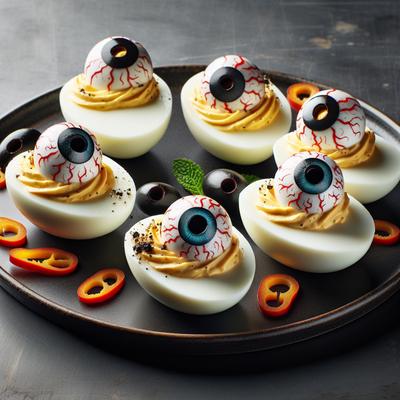 Image of Deviled Eyeball Eggs