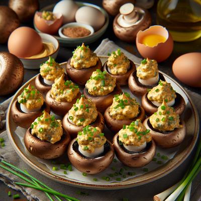 Image of Deviled Mushrooms
