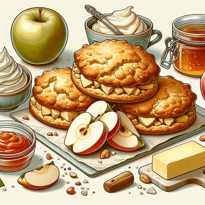 Image of Devonshire Apple Scones