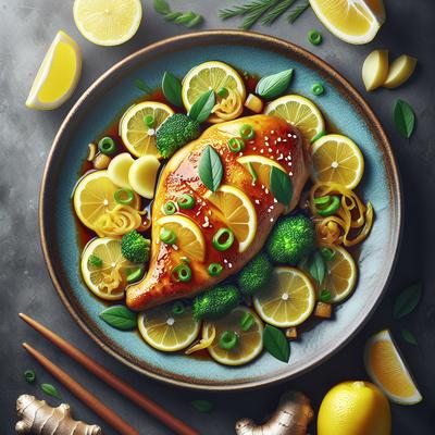 Image of Diabetic Asian Lemon Chicken