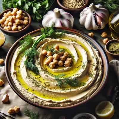Image of Dilled Hummus Spread