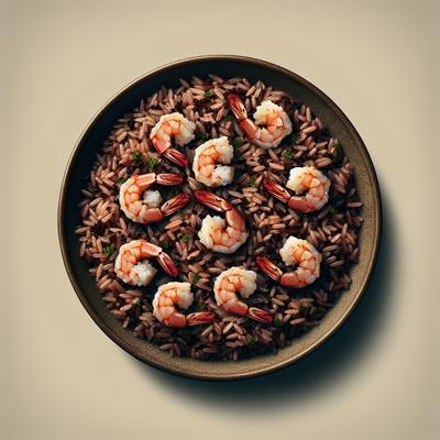 Image of Dirty Brown Rice with Shrimp