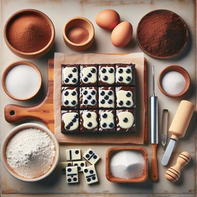 Image of Domino Brownies