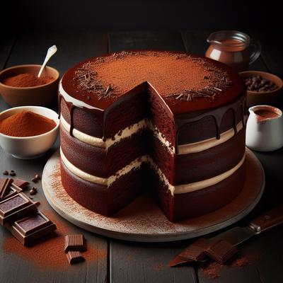 Image of Double Chocolate Cake
