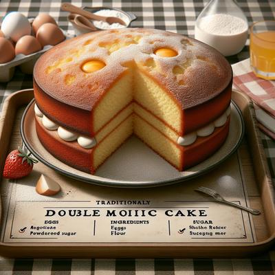 Image of Double Moist Picnic Cake